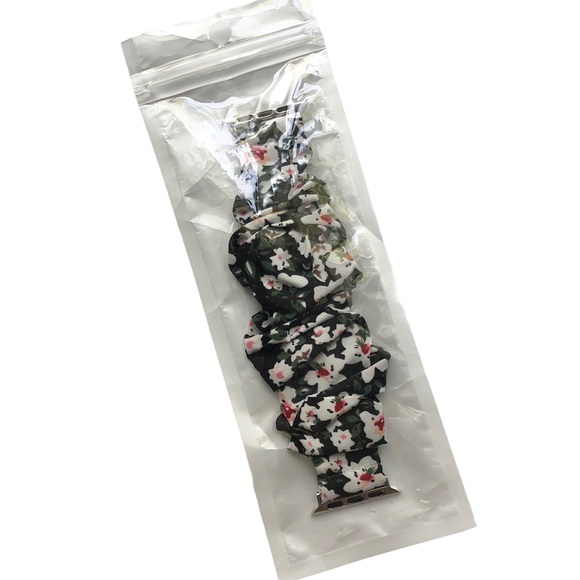 5/$20 NEW Scrunchie Band Apple Watch 38/40/41mm M FLORAL BoHo - Picture 9 of 10